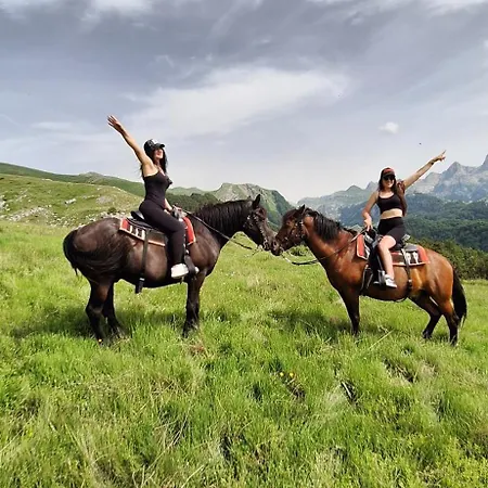 בקתה Katun Mokra & Horseback Riding *